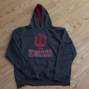 Dark gray Indiana hoodie